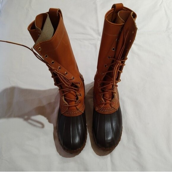 LL Bean Maine Hunting Shoe Tall Duck Boots 6N - Picture 4 of 12